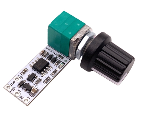 DC 3.7V-24V 4A LED Driver PWM Dimmer Module Stepless Potentiometer Circuit Control Board